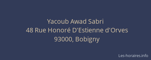 Yacoub Awad Sabri