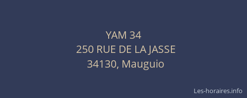 YAM 34