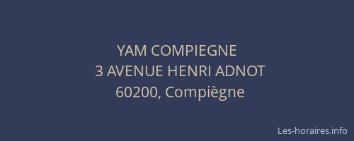 YAM COMPIEGNE