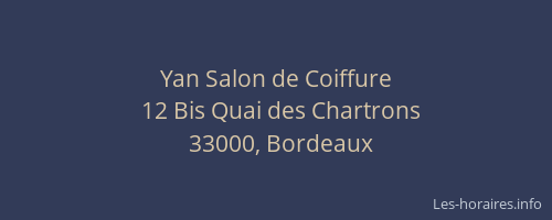 Yan Salon de Coiffure