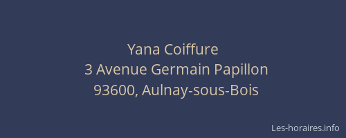 Yana Coiffure