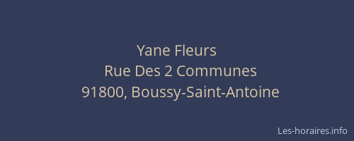 Yane Fleurs