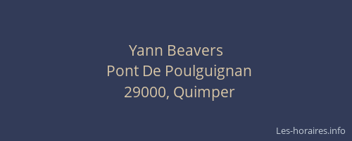 Yann Beavers