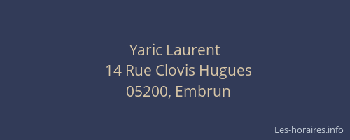 Yaric Laurent