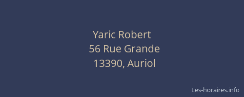 Yaric Robert