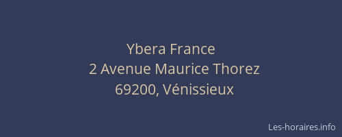 Ybera France