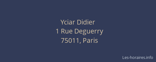 Yciar Didier
