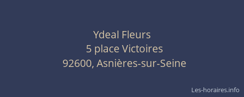 Ydeal Fleurs