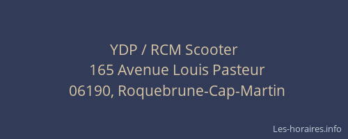YDP / RCM Scooter
