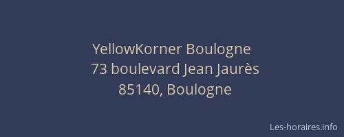 YellowKorner Boulogne