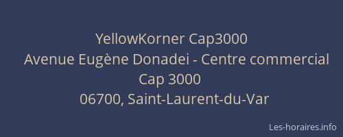 YellowKorner Cap3000