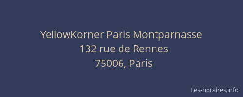 YellowKorner Paris Montparnasse