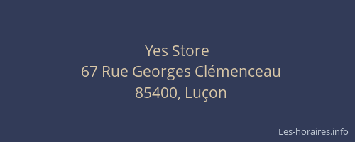 Yes Store