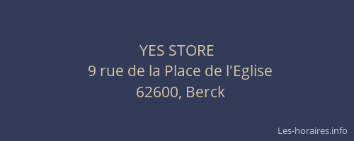 YES STORE