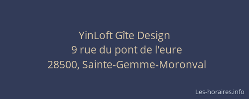 YinLoft Gîte Design