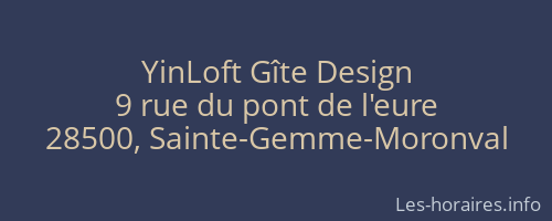 YinLoft Gîte Design