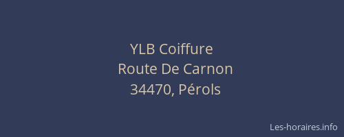 YLB Coiffure