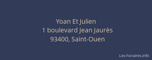Yoan Et Julien