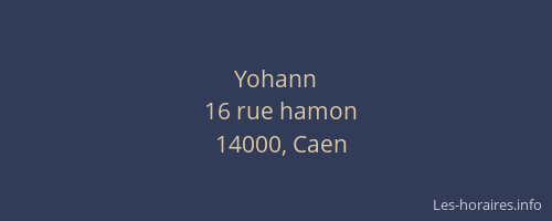 Yohann