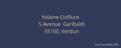 Yolaine Coiffure