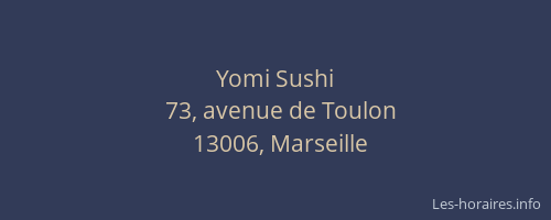 Yomi Sushi