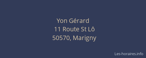 Yon G&eacute;rard