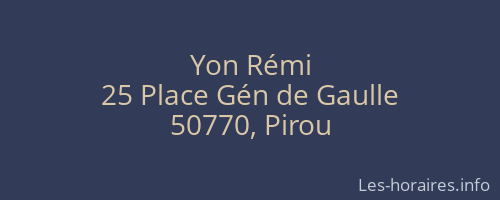 Yon Rémi