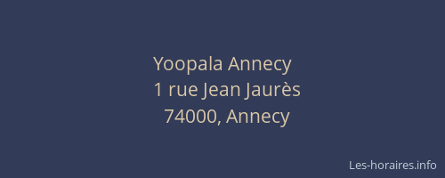Yoopala Annecy
