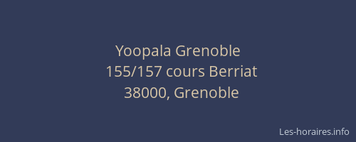 Yoopala Grenoble
