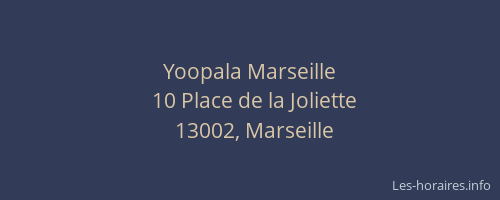 Yoopala Marseille