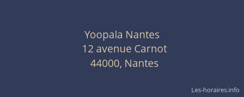Yoopala Nantes