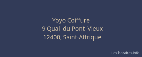 Yoyo Coiffure