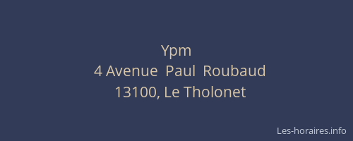Ypm