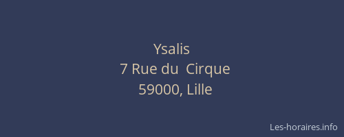 Ysalis
