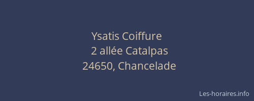 Ysatis Coiffure