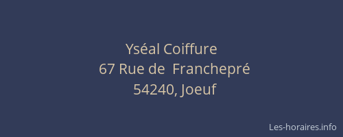 Ys&eacute;al Coiffure