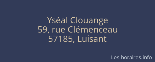 Yséal Clouange