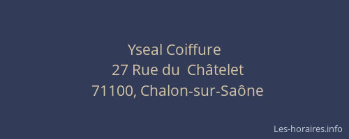 Yseal Coiffure