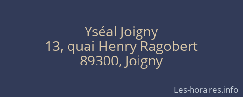 Yséal Joigny