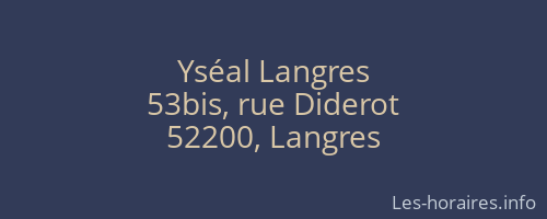 Yséal Langres