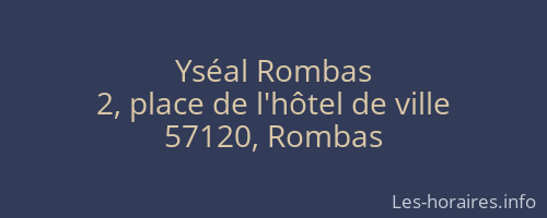 Yséal Rombas