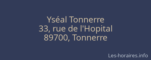 Yséal Tonnerre