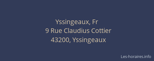 Yssingeaux, Fr