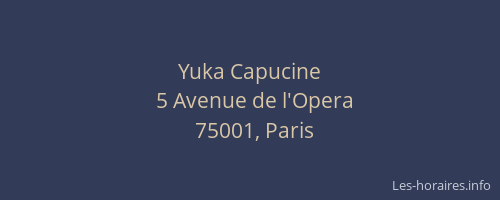 Yuka Capucine