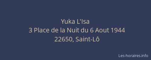 Yuka L'Isa