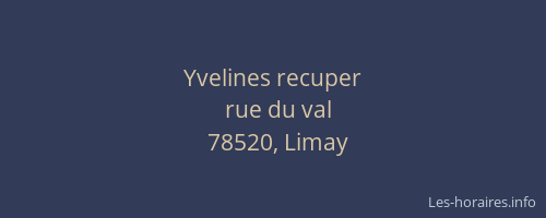 Yvelines recuper