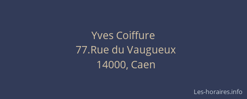 Yves Coiffure