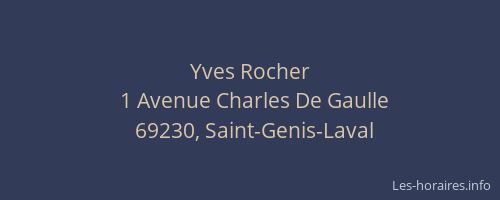 Yves Rocher