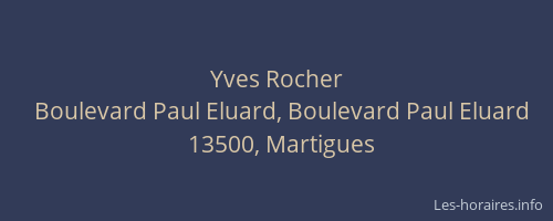 Yves Rocher