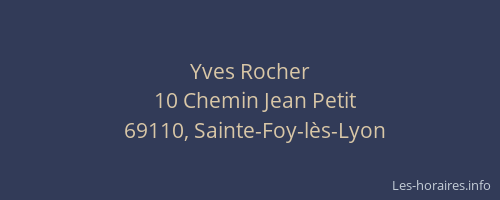Yves Rocher